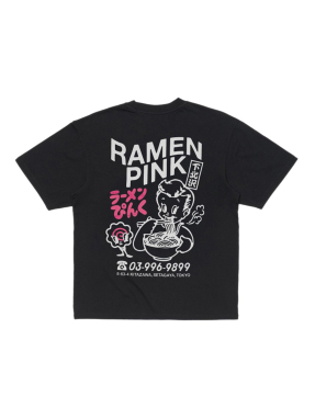 ΑΝΔΡΙΚΟ T-SHIRT RAMEN PINK | Μαύρο XL