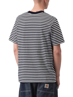 ΑΝΔΡΙΚΟ ΡΙΓΕ T-SHIRT EZRA POCKET | Μαύρο L