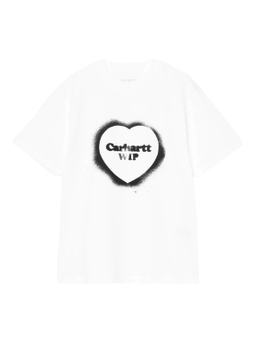 ΓΥΝΑΙΚΕΙΟ SPRAY HEART T-SHIRT | Λευκό XS