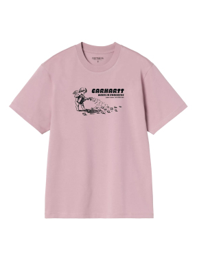 ΓΥΝΑΙΚΕΙΟ BUMPER STICKER T-SHIRT | Ροζ XS