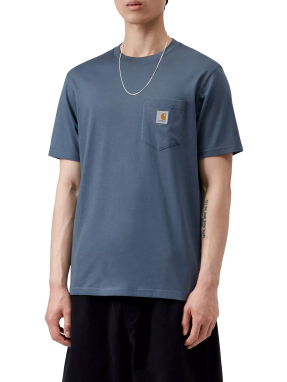 ΑΝΔΡΙΚΟ T-SHIRT ΜΕ ΤΣΕΠΗ | Μπλε M