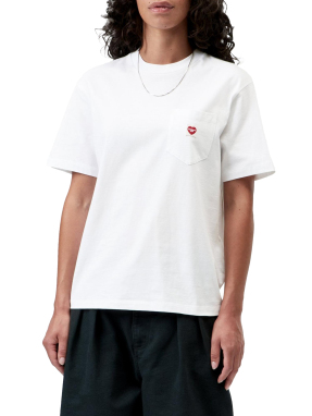 ΓΥΝΑΙΚΕΙΟ T-SHIRT POCKET SMALL | Λευκό XS