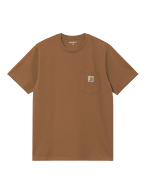 ΑΝΔΡΙΚΟ T-SHIRT ΜΕ ΤΣΕΠΗ | Καφέ S