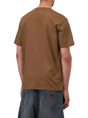 ΑΝΔΡΙΚΟ T-SHIRT ΜΕ ΤΣΕΠΗ | Καφέ S