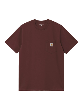 ΑΝΔΡΙΚΟ T-SHIRT ΜΕ ΤΣΕΠΗ | Μπορντό L