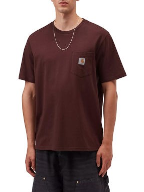 ΑΝΔΡΙΚΟ T-SHIRT ΜΕ ΤΣΕΠΗ | Μπορντό L