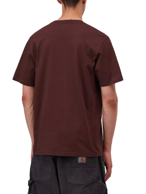 ΑΝΔΡΙΚΟ T-SHIRT ΜΕ ΤΣΕΠΗ | Μπορντό L