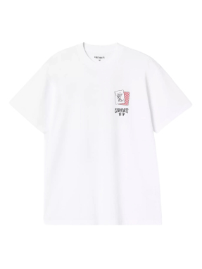 ΑΝΔΡΙΚΟ PLAYING CARDS T-SHIRT | Λευκό M