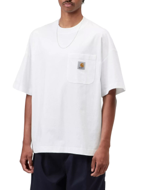 ΑΝΔΡΙΚΟ WORK POCKET T-SHIRT | Λευκό XL