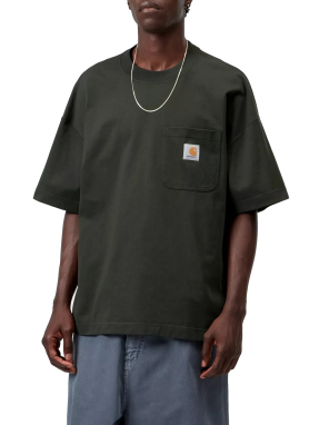 ΑΝΔΡΙΚΟ WORK POCKET T-SHIRT | Πράσινο Σκούρο XL