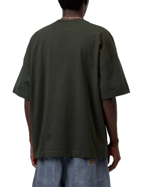 ΑΝΔΡΙΚΟ WORK POCKET T-SHIRT | Πράσινο Σκούρο XL