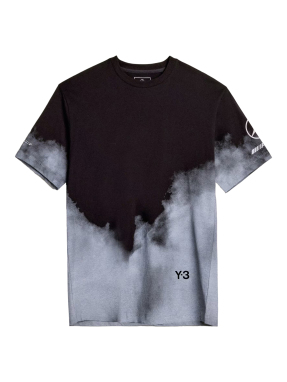 Y-3 x MERCEDES ΑΝΔΡΙΚΟ T-SHIRT F1 TEAM | Μαύρο-Γκρι XL