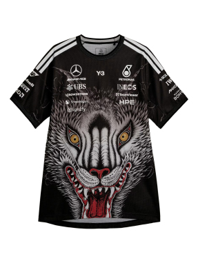 Y-3 x MERCEDES ΑΝΔΡΙΚΟ T-SHIRT F1 TEAM | Μαύρο M