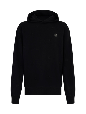 ΑΝΔΡΙΚΟ ΦΟΥΤΕΡ EMBROIDERED MONOGRAM | Μαύρο L