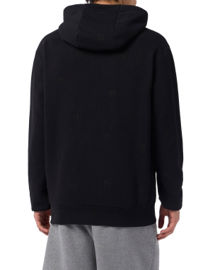 ΑΝΔΡΙΚΟ ΦΟΥΤΕΡ EMBROIDERED MONOGRAM | Μαύρο XXL