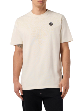 ΑΝΔΡΙΚΟ T-SHIRT DEGRADE MONOGRAM | Μπεζ S