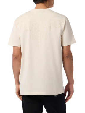 ΑΝΔΡΙΚΟ T-SHIRT DEGRADE MONOGRAM | Μπεζ XXL