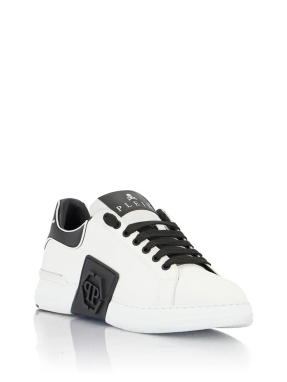 ΑΝΔΡΙΚΑ SNEAKERS LOW-TOP | Ασπρόμαυρο 46