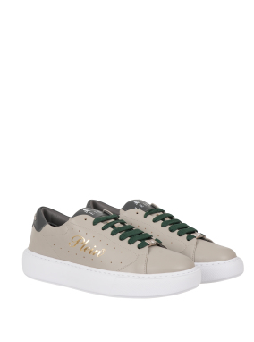 ΑΝΔΡΙΚΑ SNEAKERS LOW-TOP SIGNATURE | Γκρι 45