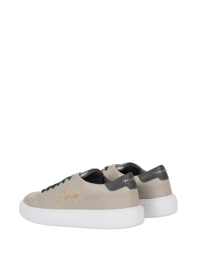 ΑΝΔΡΙΚΑ SNEAKERS LOW-TOP SIGNATURE | Γκρι 45
