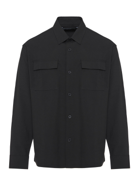 ΑΝΔΡΙΚΟ OVERSHIRT | Μαύρο M