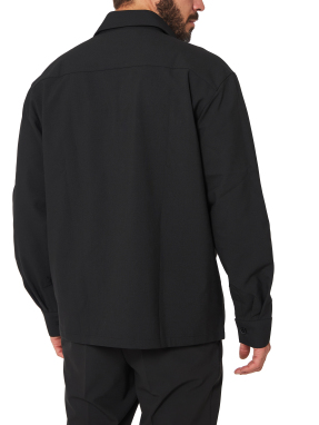ΑΝΔΡΙΚΟ OVERSHIRT | Μαύρο L