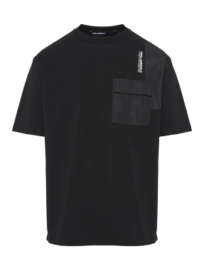 ΑΝΔΡΙΚΟ T-SHIRT ΜΕ ΤΣΕΠΗ | Μαύρο XL