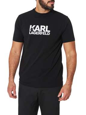 ΑΝΔΡΙΚΟ T-SHIRT ΜΕ ΛΟΓΟΤΥΠΟ | Μαύρο XXL