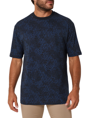 ΑΝΔΡΙΚΟ T-SHIRT | Μπλε Σκούρο XL
