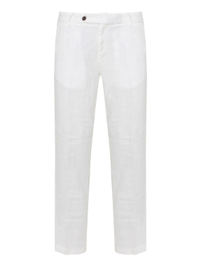 ΑΝΔΡΙΚΟ ΛΙΝΟ ΠΑΝΤΕΛΟΝΙ | Λευκό 44