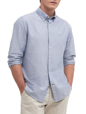 ΑΝΔΡΙΚΟ ΠΟΥΚΑΜΙΣΟ ΜΕ ΛΟΓΟΤΥΠΟ | Γαλάζιο XXXL