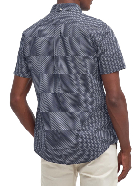 ΑΝΔΡΙΚΟ ΠΟΥΚΑΜΙΣΟ ΜΕ ΜΟΤΙΒΟ | Μπλε L