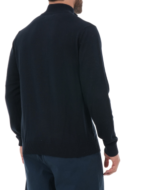 ΑΝΔΡΙΚΟ ΠΟΥΛΟΒΕΡ HALF-ZIP | Μπλε Σκούρο L