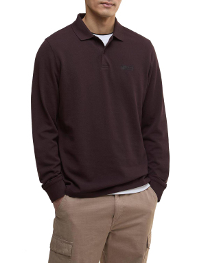 ΑΝΔΡΙΚΗ ΜΑΚΡΥΜΑΝΙΚΗ POLO ΜΛΟΥΖΑ | Μπορντό XL