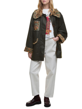 ΓΥΝΑΙΚΕΙΟ ΠΑΛΤΟ BARBOUR x FARM MARIA-CLARA | Λαδί L