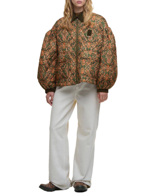 ΓΥΝΑΙΚΕΙΟ ΜΠΟΥΦΑΝ BARBOUR x FARM RIO | Πράσινο S