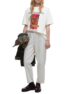 ΓΥΝΑΙΚΕΙΟ T-SHIRT BARBOUR x FARM RIO MARIA CLARA | Λευκό S