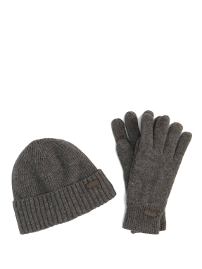 ΑΝΔΡΙΚΟ ΣΕΤ ΣΚΟΥΦΟΣ ΚΑΙ ΓΑΝΤΙΑ | Γκρι ONE SIZE