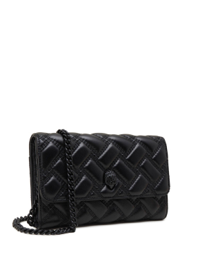 ΓΥΝΑΙΚΕΙΟ ΔΕΡΜΑΤΙΝΟ ΚΑΠΙΤΟΝΕ ΠΟΡΤΟΦΟΛΙ KENSINGTON | Μαύρο