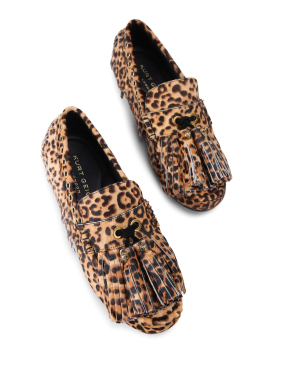 ΓΥΝΑΙΚΕΙΑ ΔΕΡΜΑΤΙΝΑ LOAFERS TASSEL | Καφέ 38