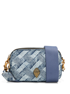 ΓΥΝΑΙΚΕΙΑ DENIM ΤΣΑΝΤΑ ΧΙΑΣΤΙ KENSINGTON CAMERA | Μπλε