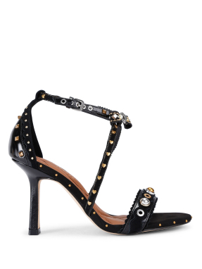 ΓΥΝΑΙΚΕΙΑ ΔΕΡΜΑΤΙΝΑ ΠΕΔΙΛΑ EYELET MINI | Μαύρο 38