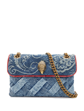 ΓΥΝΑΙΚΕΙΑ ΤΣΑΝΤΑ MINI DENIM KENSINGTON BAG | Μπλε