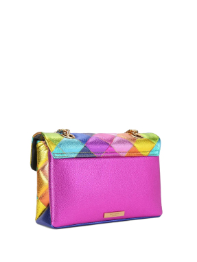 ΓΥΝΑΙΚΕΙΑ ΔΕΡΜΑΤΙΝΗ ΤΣΑΝΤΑ ΩΜΟΥ KENSINGTON MINI | Πολύχρωμο