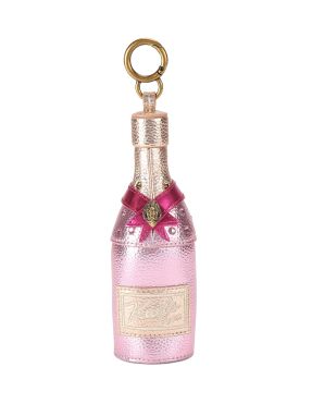 CHAMPAGNE BOTTLE CHARM | Ροζ