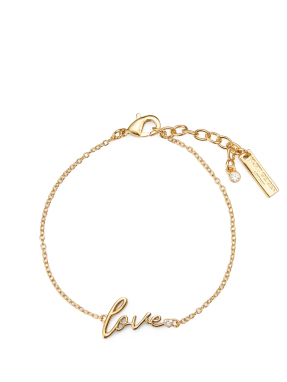 ΓΥΝΑΙΚΕΙΟ ΒΡΑΧΙΟΛΙ LOVE | Χρυσό ONE SIZE