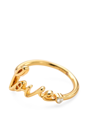 ΓΥΝΑΙΚΕΙΟ ΔΑΧΤΥΛΙΔΙ LOVE | Χρυσό S/M