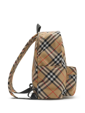 ΑΝΔΡΙΚΟ ΣΑΚΙΔΙΟ ΠΛΑΤΗΣ CHECK | Μπεζ