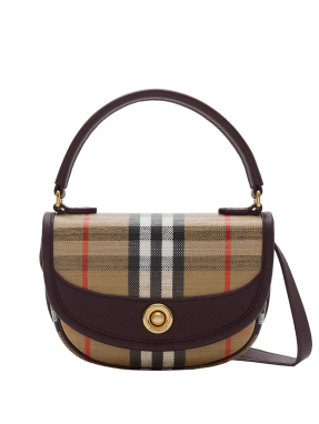 ΓΥΝΑΙΚΕΙΑ ΤΣΑΝΤΑ MINI HIGHLANDS | Καφέ Σκούρο