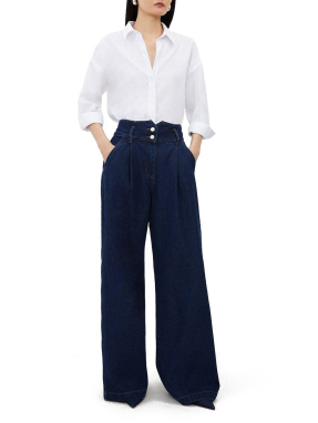 ΓΥΝΑΙΚΕΙΟ DENIM ΠΑΝΤΕΛΟΝΙ | Μπλε Σκούρο UK 8